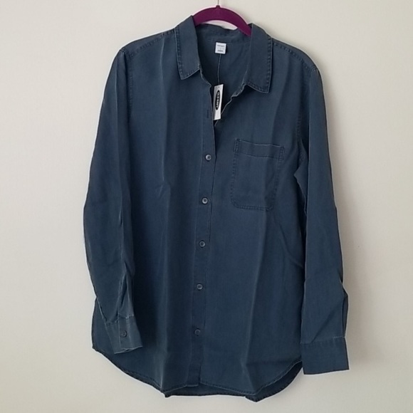 Old Navy Tops - Old Navy Button Down Tencel Classic Shirt